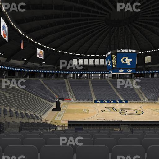 McCamish Pavilion - Section 110 Seat View