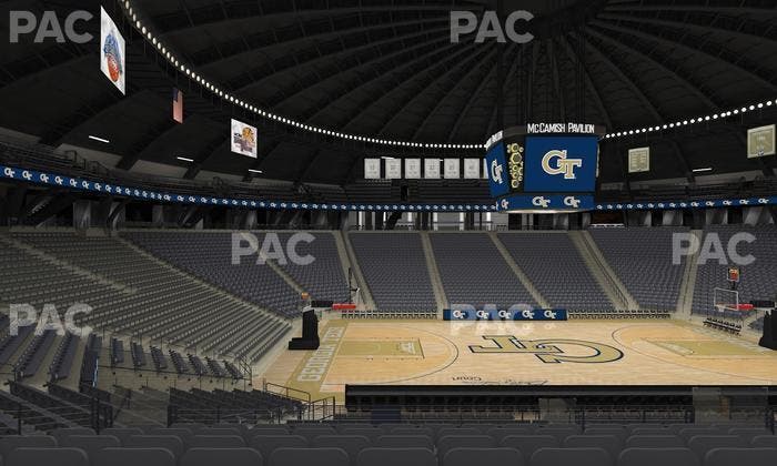 McCamish Pavilion - Section 110 Seat View