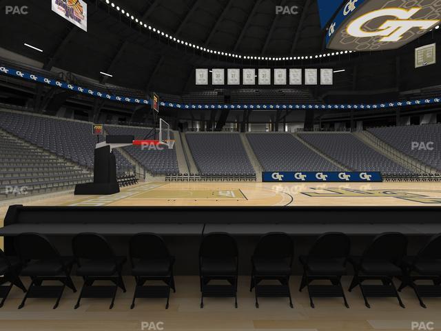 McCamish Pavilion - Section 110 Seat View