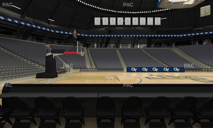 McCamish Pavilion - Section 110 Seat View