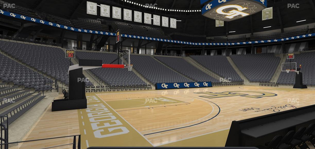 McCamish Pavilion - Section 111 Seat View