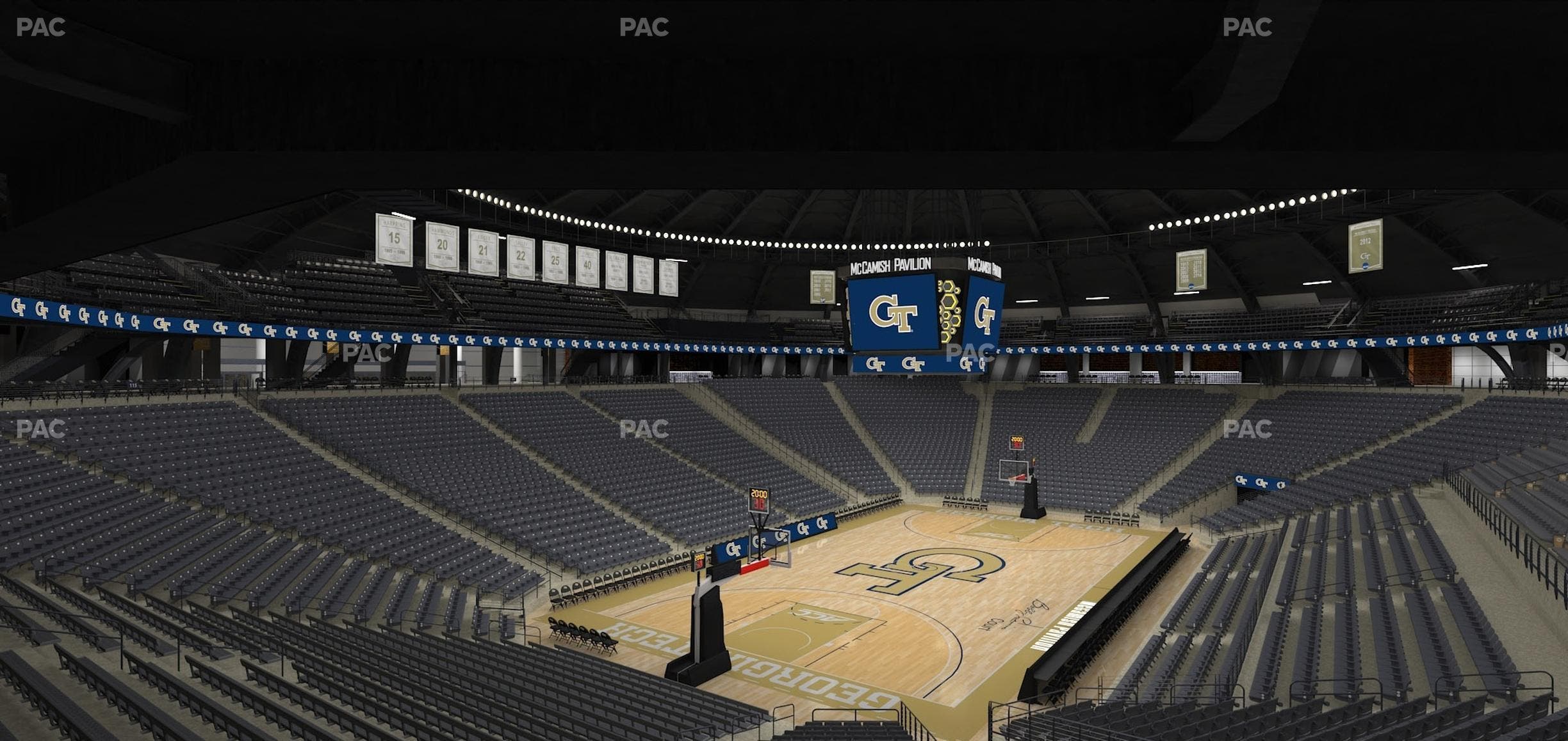 McCamish Pavilion - Section 112 Seat View