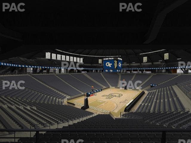 McCamish Pavilion - Section 112 Seat View