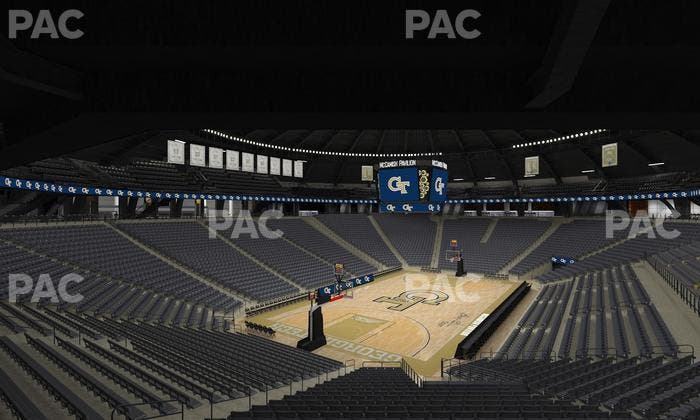 McCamish Pavilion - Section 112 Seat View