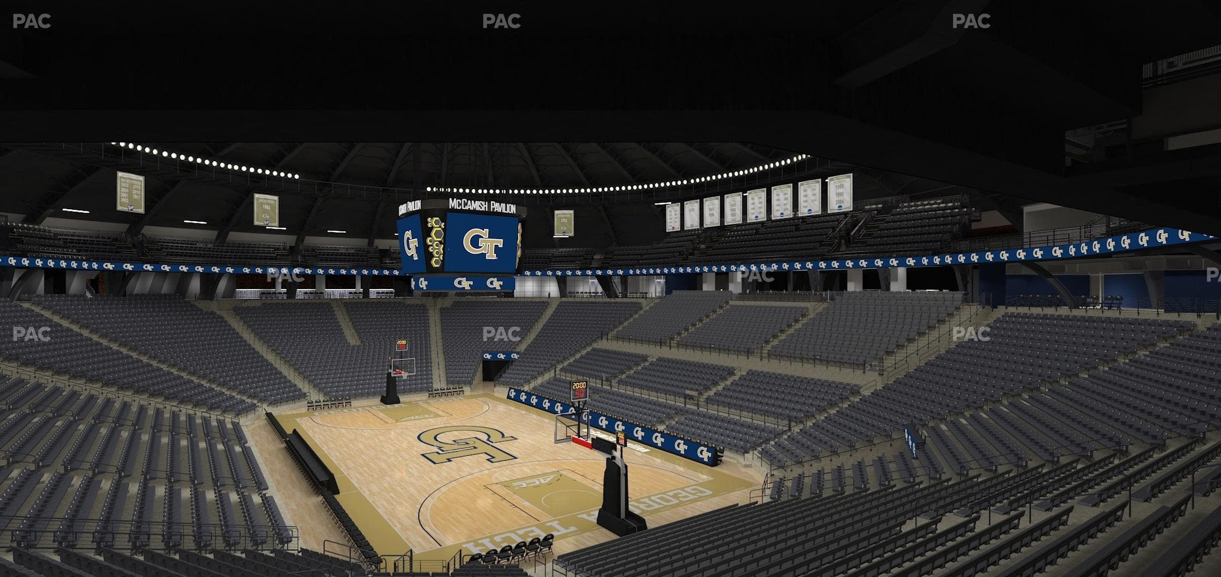 McCamish Pavilion - Section 114 Seat View