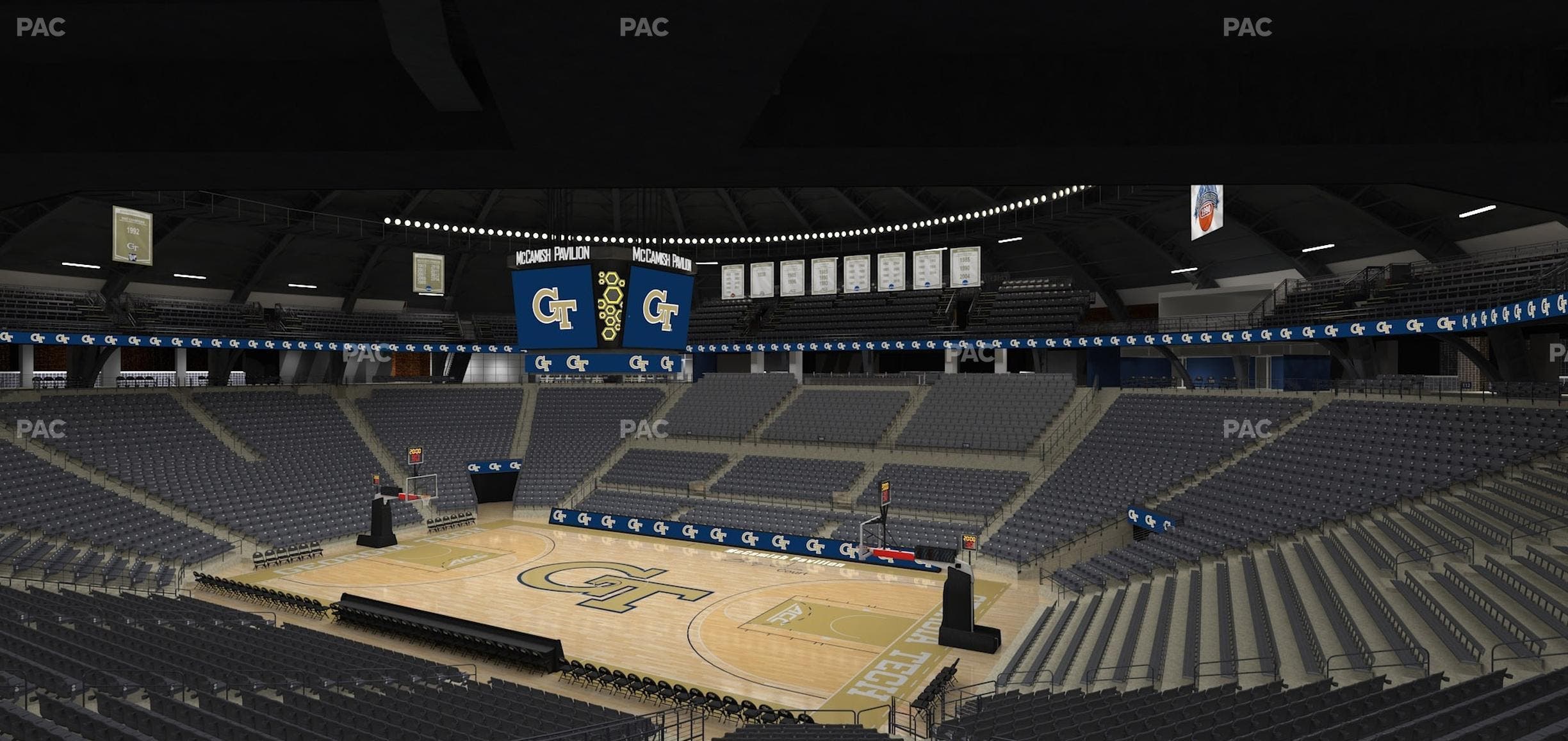 McCamish Pavilion - Section 115 Seat View