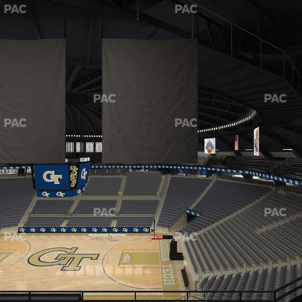 McCamish Pavilion - Section 200 Seat View
