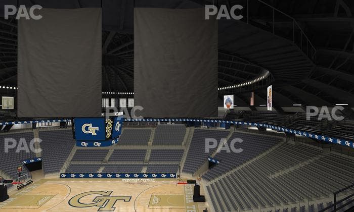 McCamish Pavilion - Section 200 Seat View