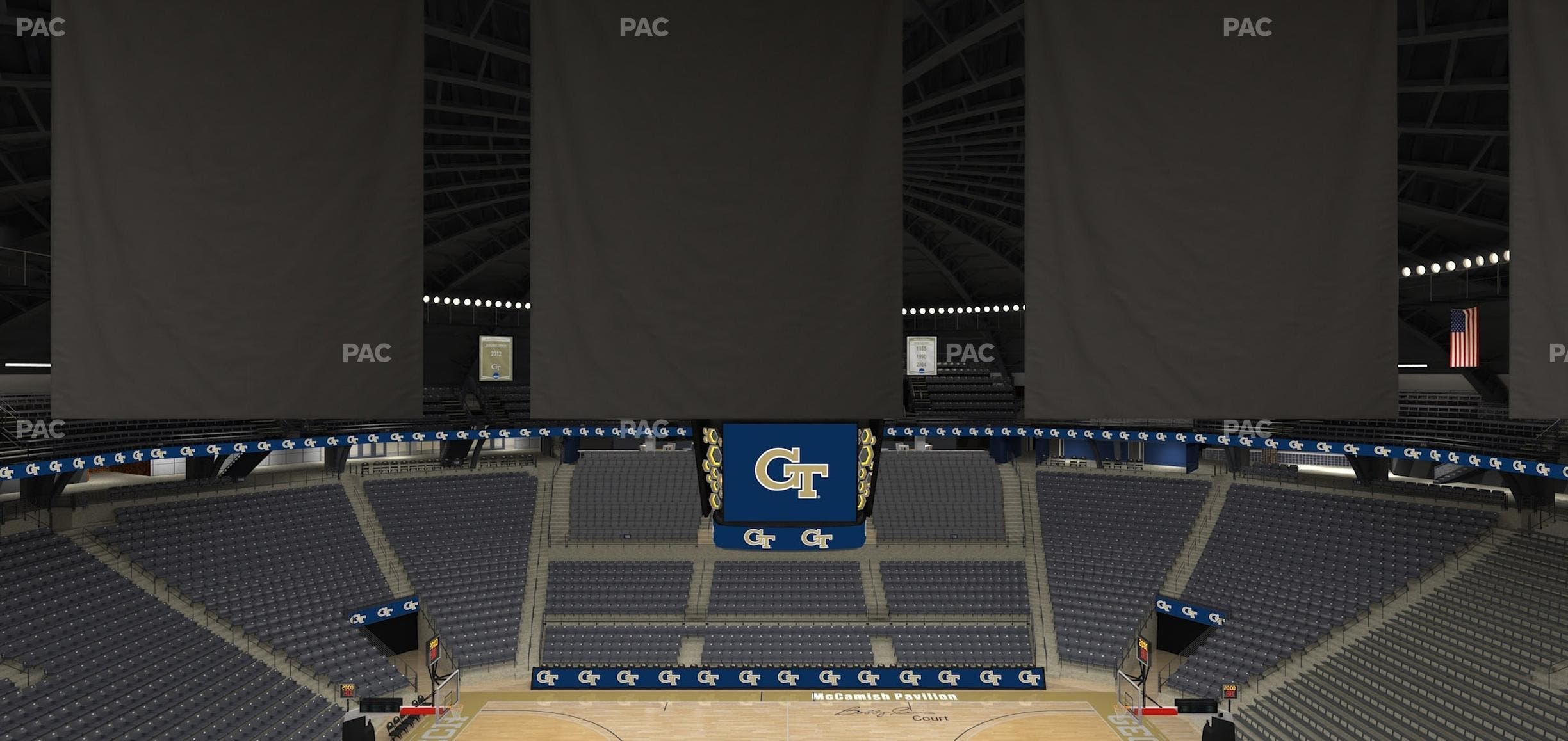 McCamish Pavilion - Section 201 Seat View