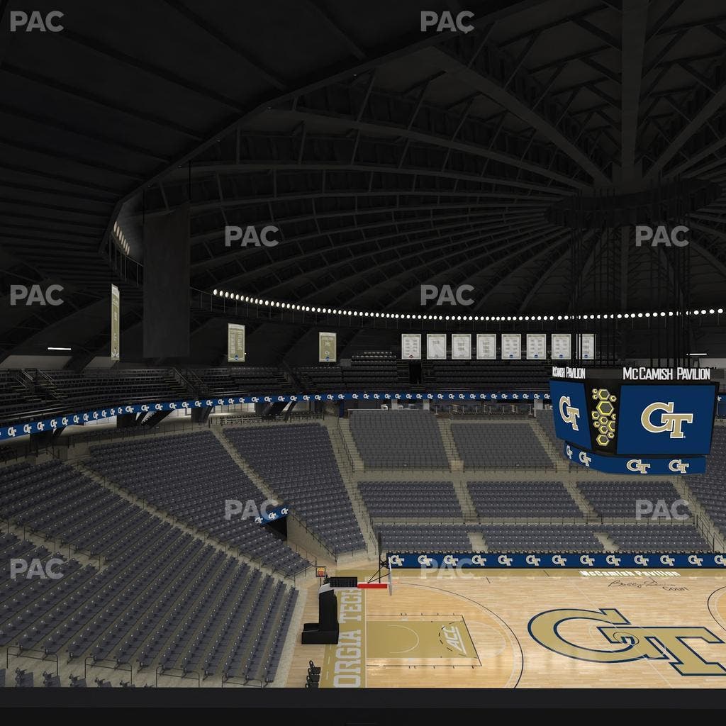 McCamish Pavilion - Section 202 Seat View