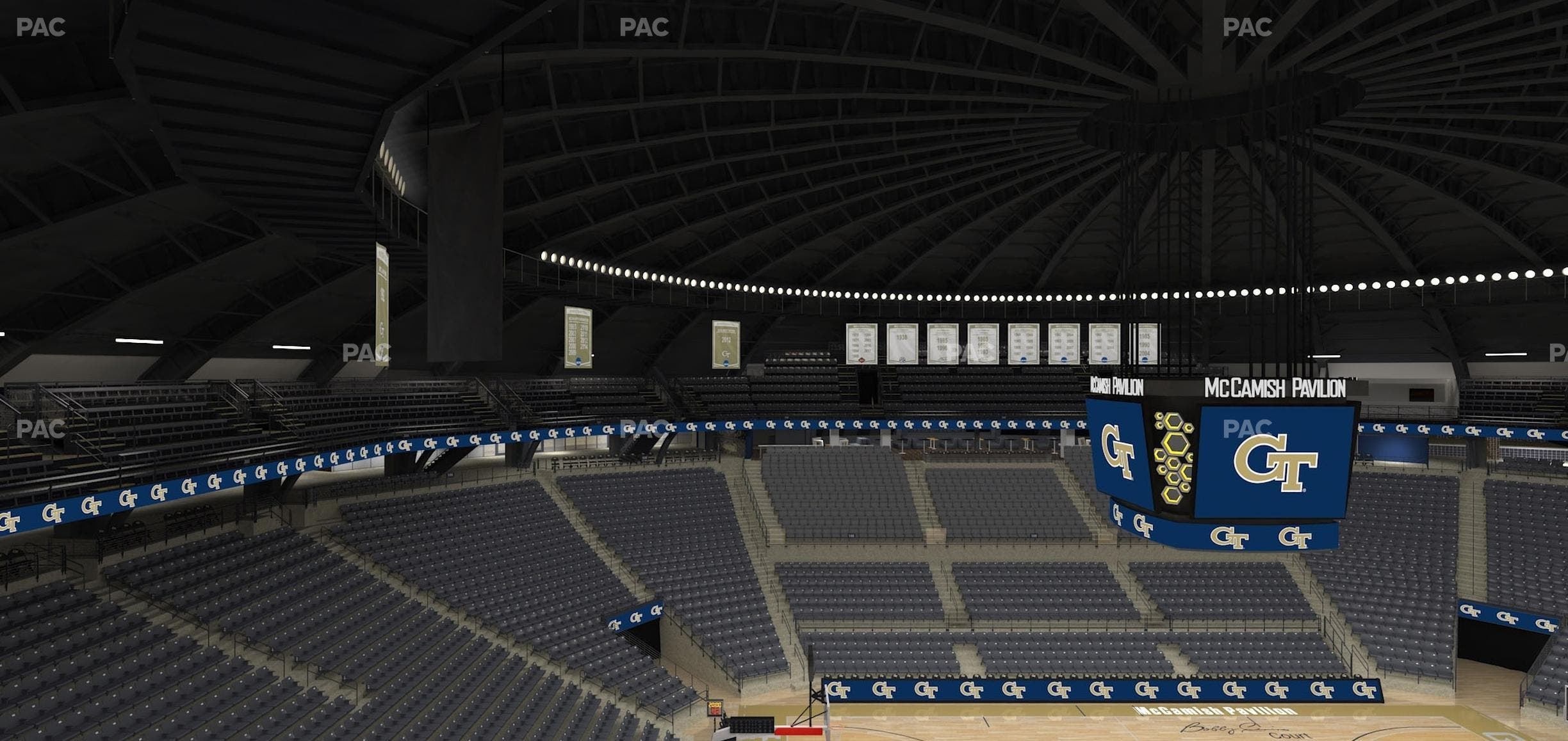 McCamish Pavilion - Section 202 Seat View