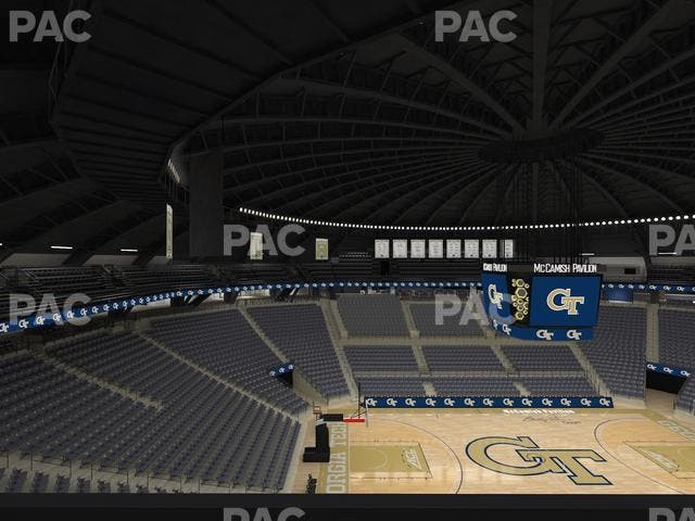 McCamish Pavilion - Section 202 Seat View