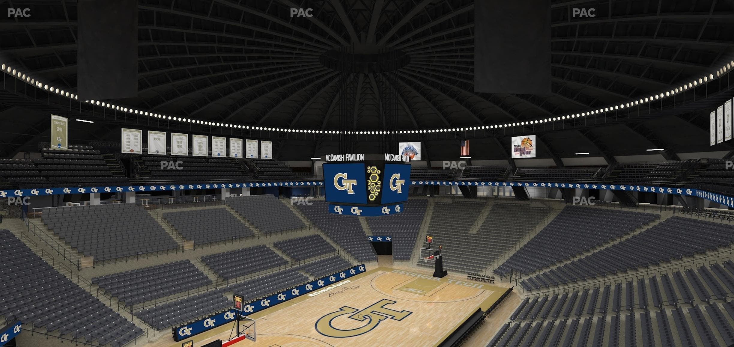 McCamish Pavilion - Section 203 Seat View