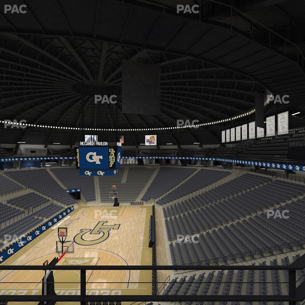 McCamish Pavilion - Section 204 Seat View