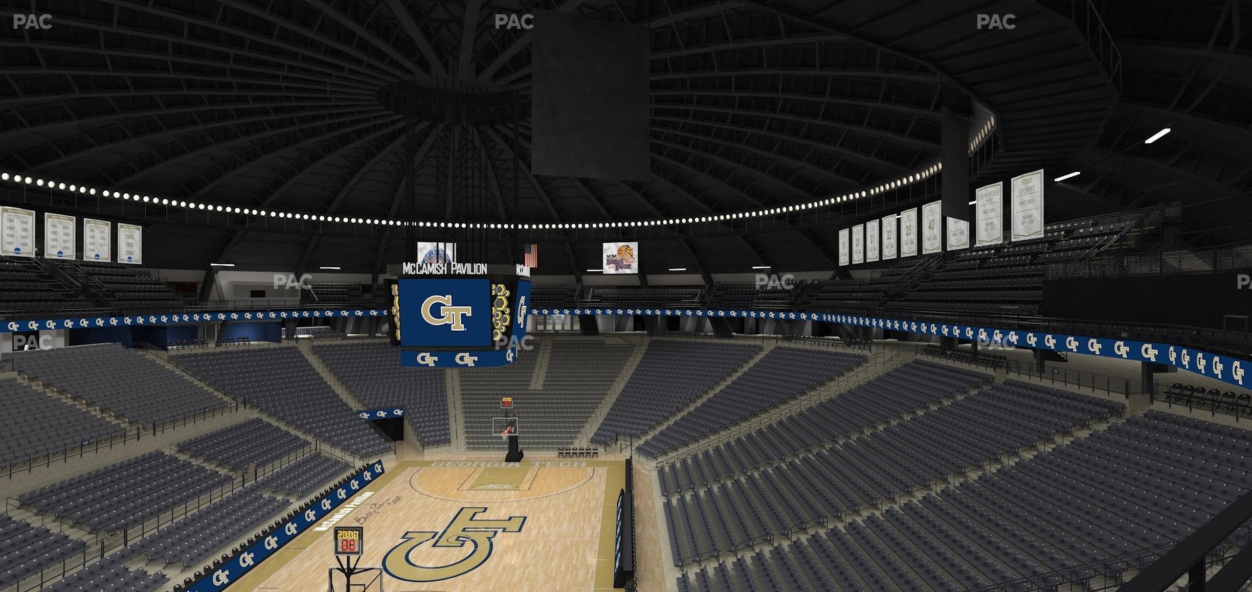 McCamish Pavilion - Section 204 Seat View