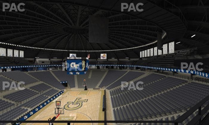 McCamish Pavilion - Section 204 Seat View