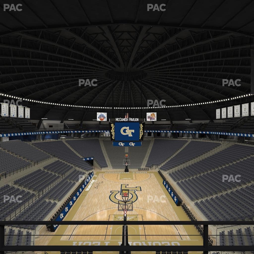 McCamish Pavilion - Section 205 Seat View