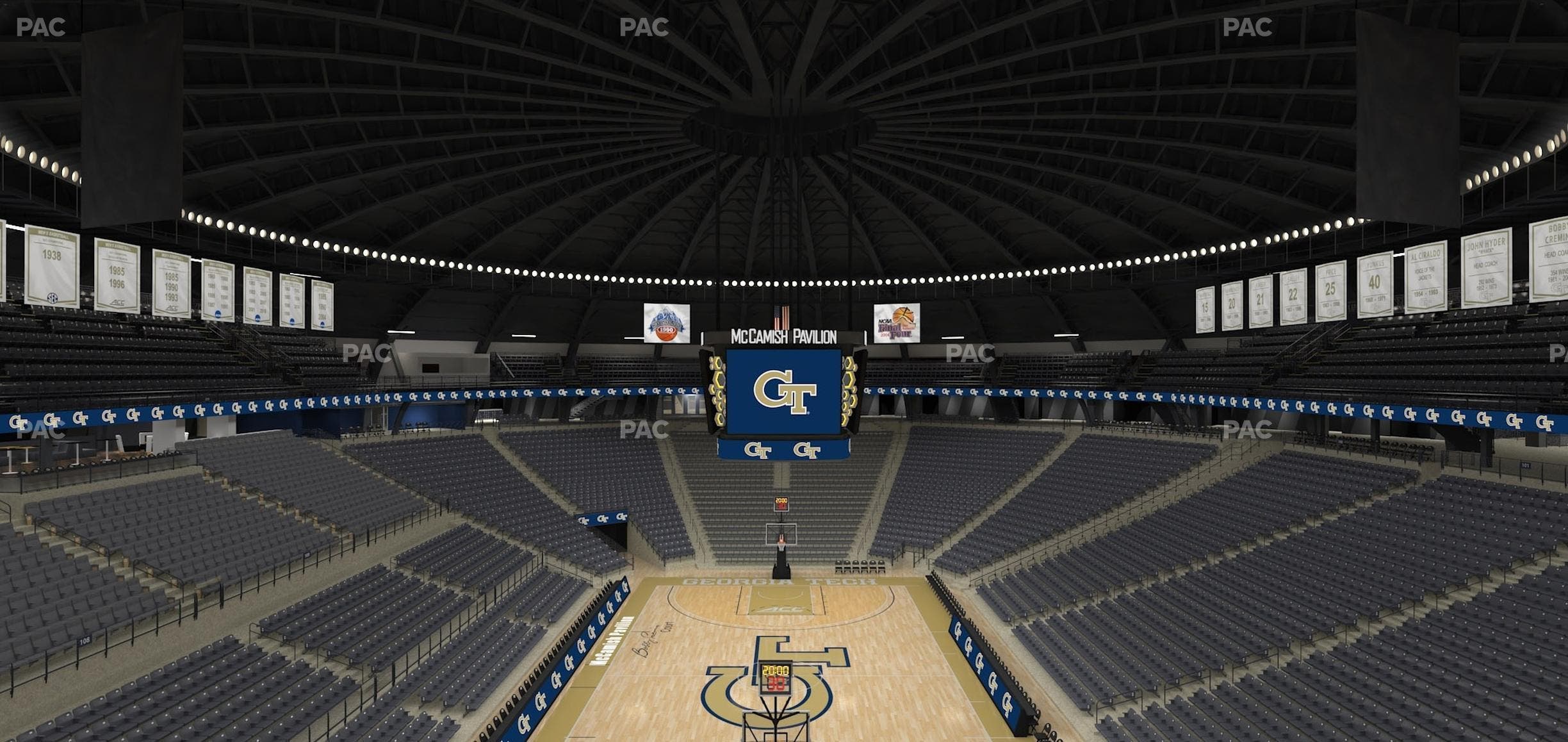 McCamish Pavilion - Section 205 Seat View