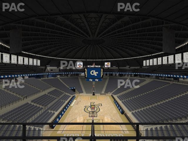 McCamish Pavilion - Section 205 Seat View