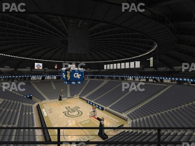 McCamish Pavilion - Section 206 Seat View