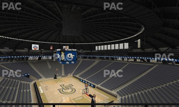 McCamish Pavilion - Section 206 Seat View