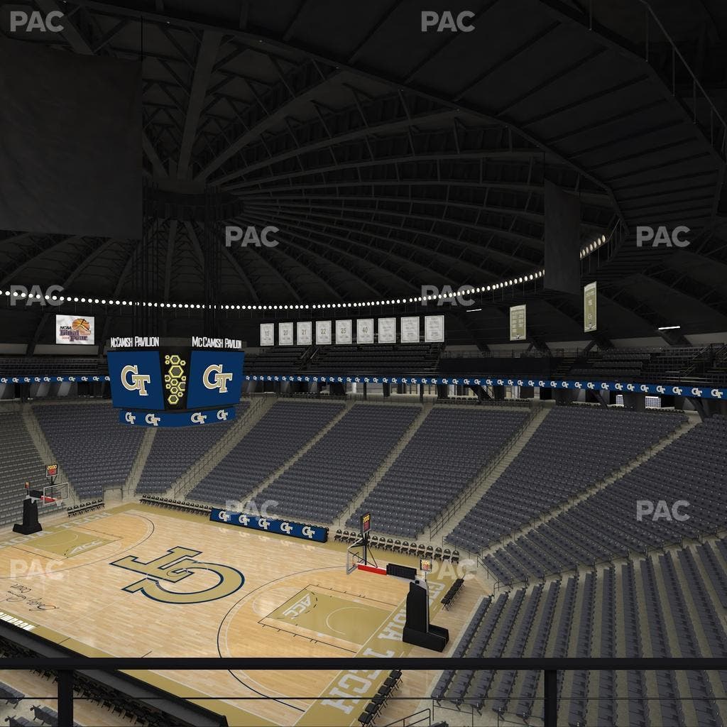 McCamish Pavilion - Section 207 Seat View