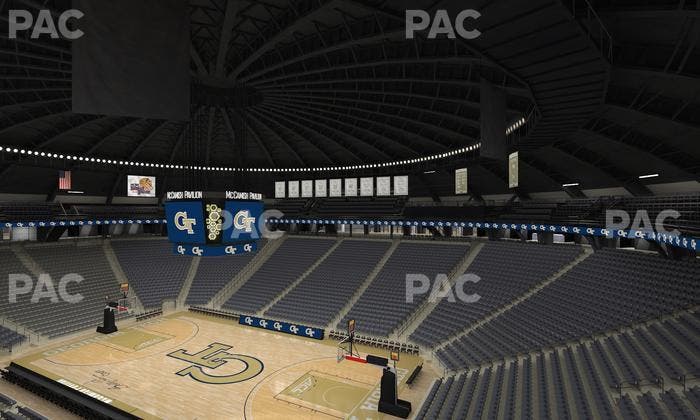 McCamish Pavilion - Section 207 Seat View