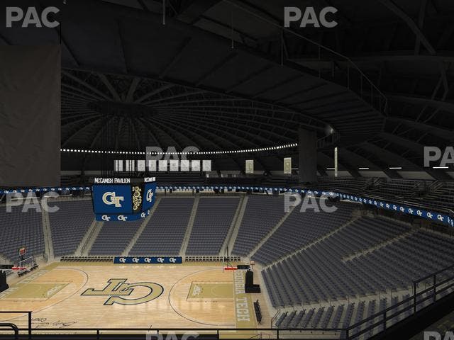 McCamish Pavilion - Section 208 Seat View