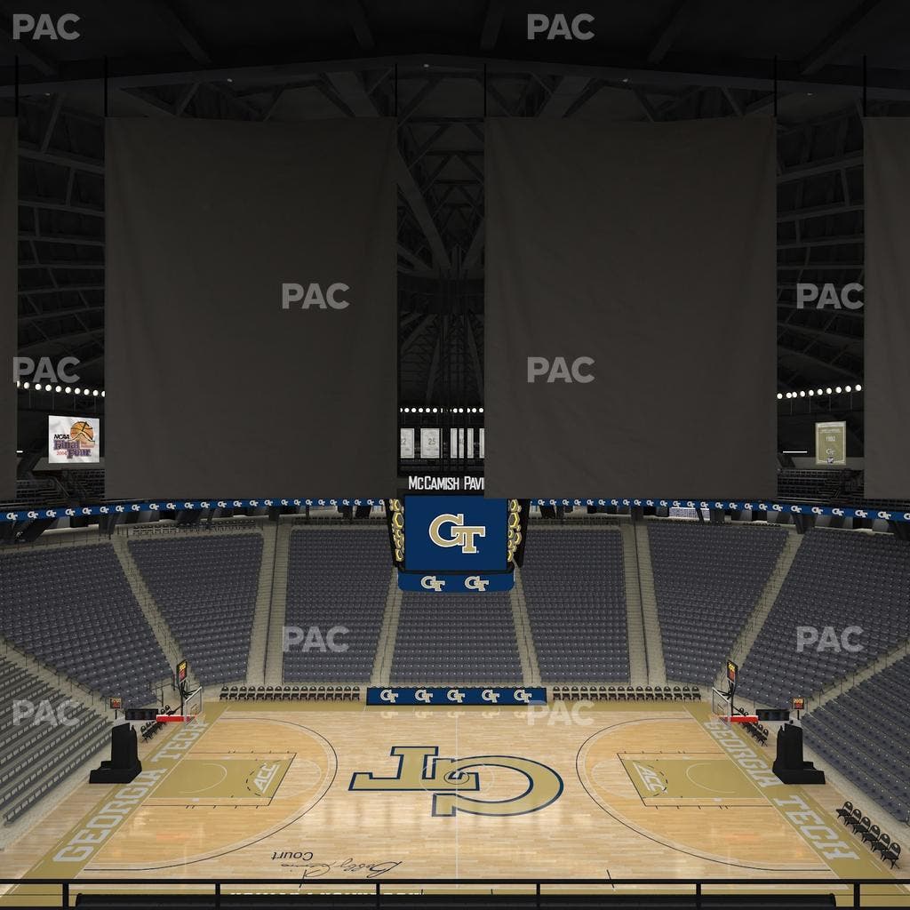 McCamish Pavilion - Section 209 Seat View