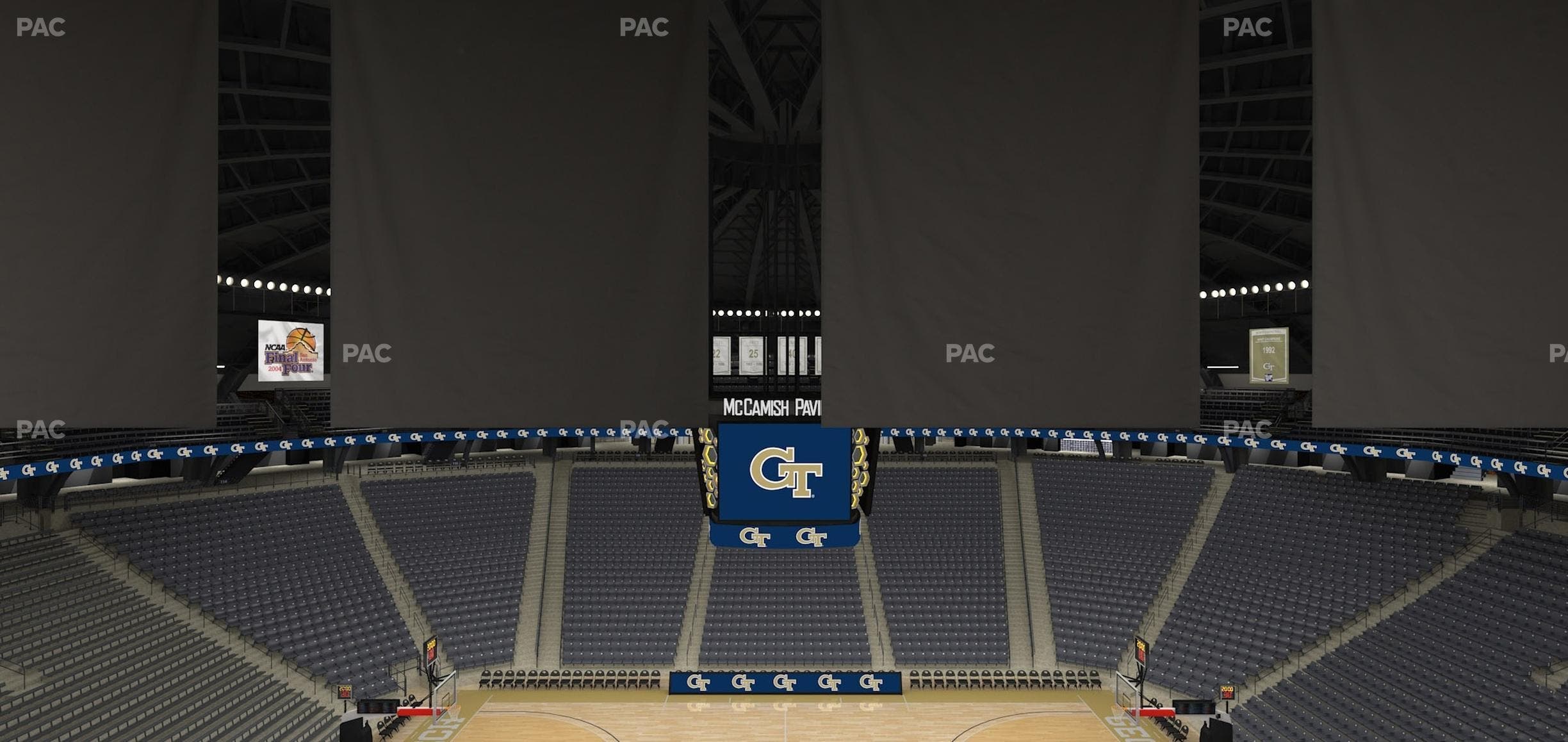 McCamish Pavilion - Section 209 Seat View