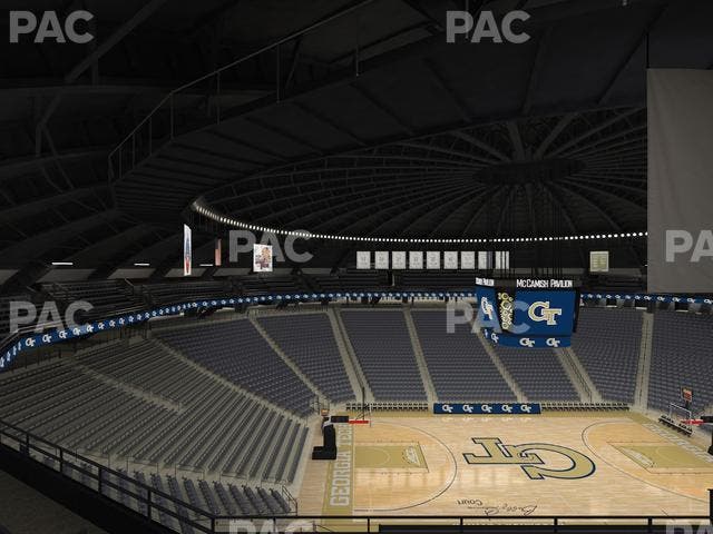 McCamish Pavilion - Section 210 Seat View