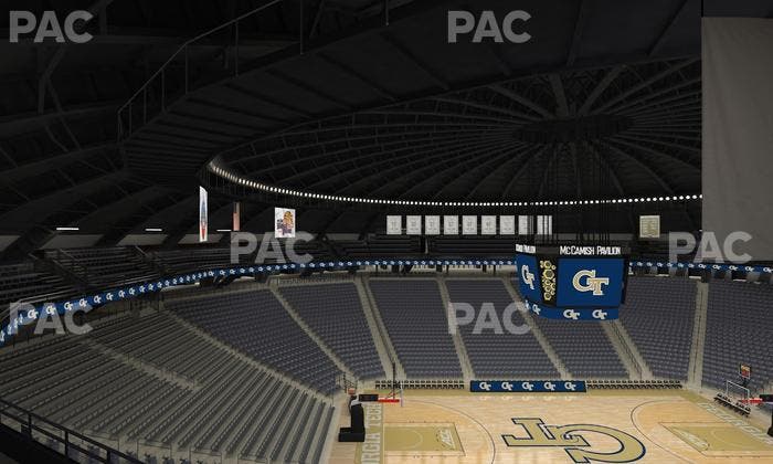 McCamish Pavilion - Section 210 Seat View