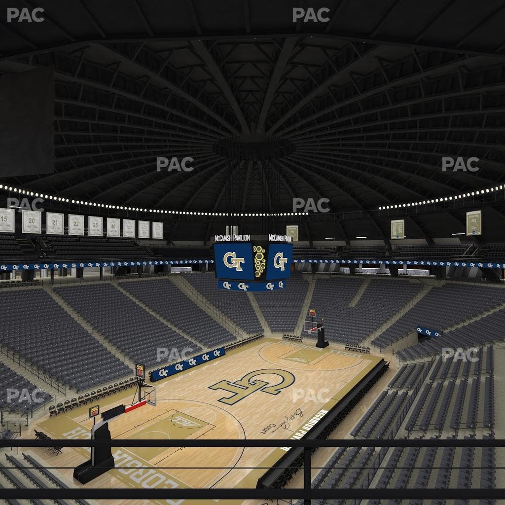 McCamish Pavilion - Section 212 Seat View