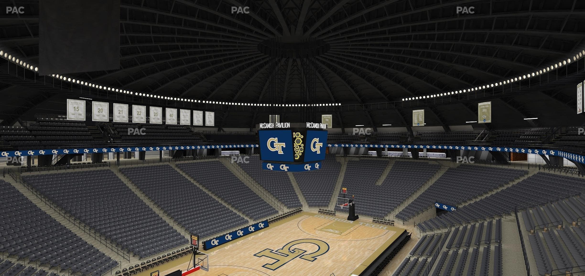 McCamish Pavilion - Section 212 Seat View
