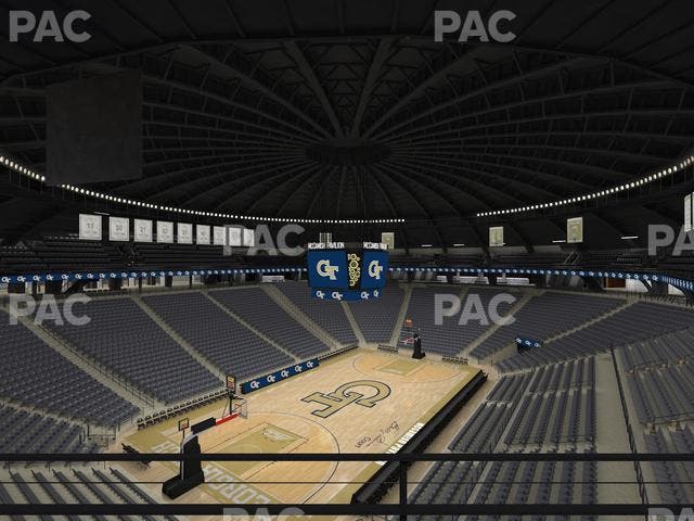 McCamish Pavilion - Section 212 Seat View