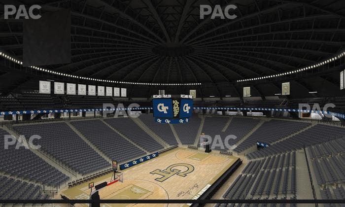 McCamish Pavilion - Section 212 Seat View