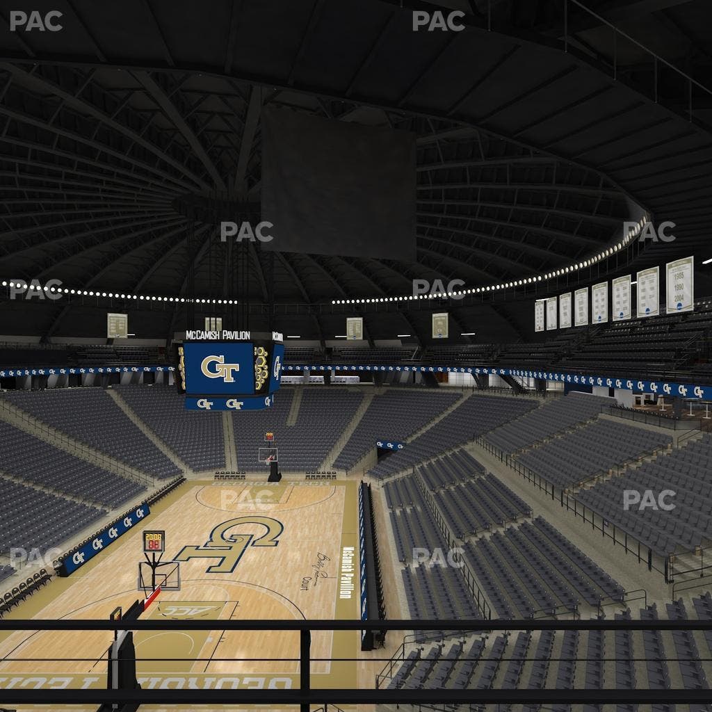 McCamish Pavilion - Section 213 Seat View