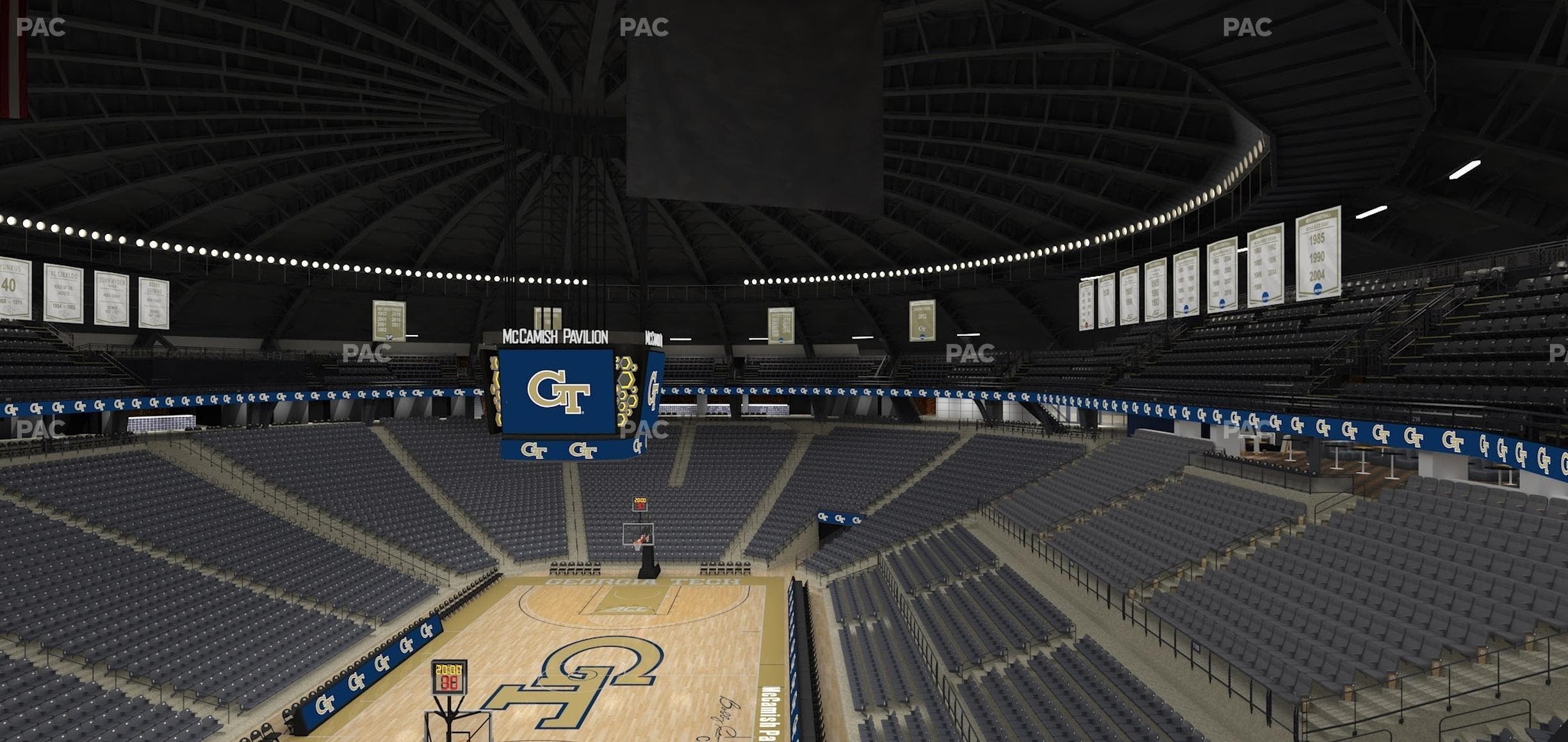 McCamish Pavilion - Section 213 Seat View