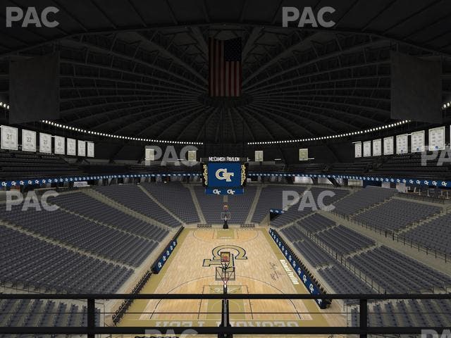 McCamish Pavilion - Section 214 Seat View