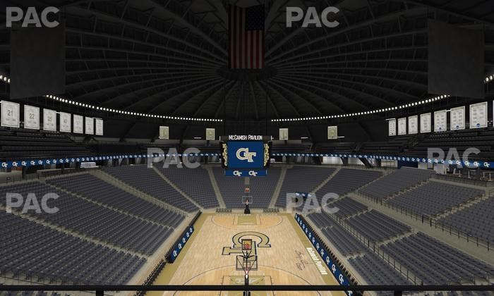 McCamish Pavilion - Section 214 Seat View