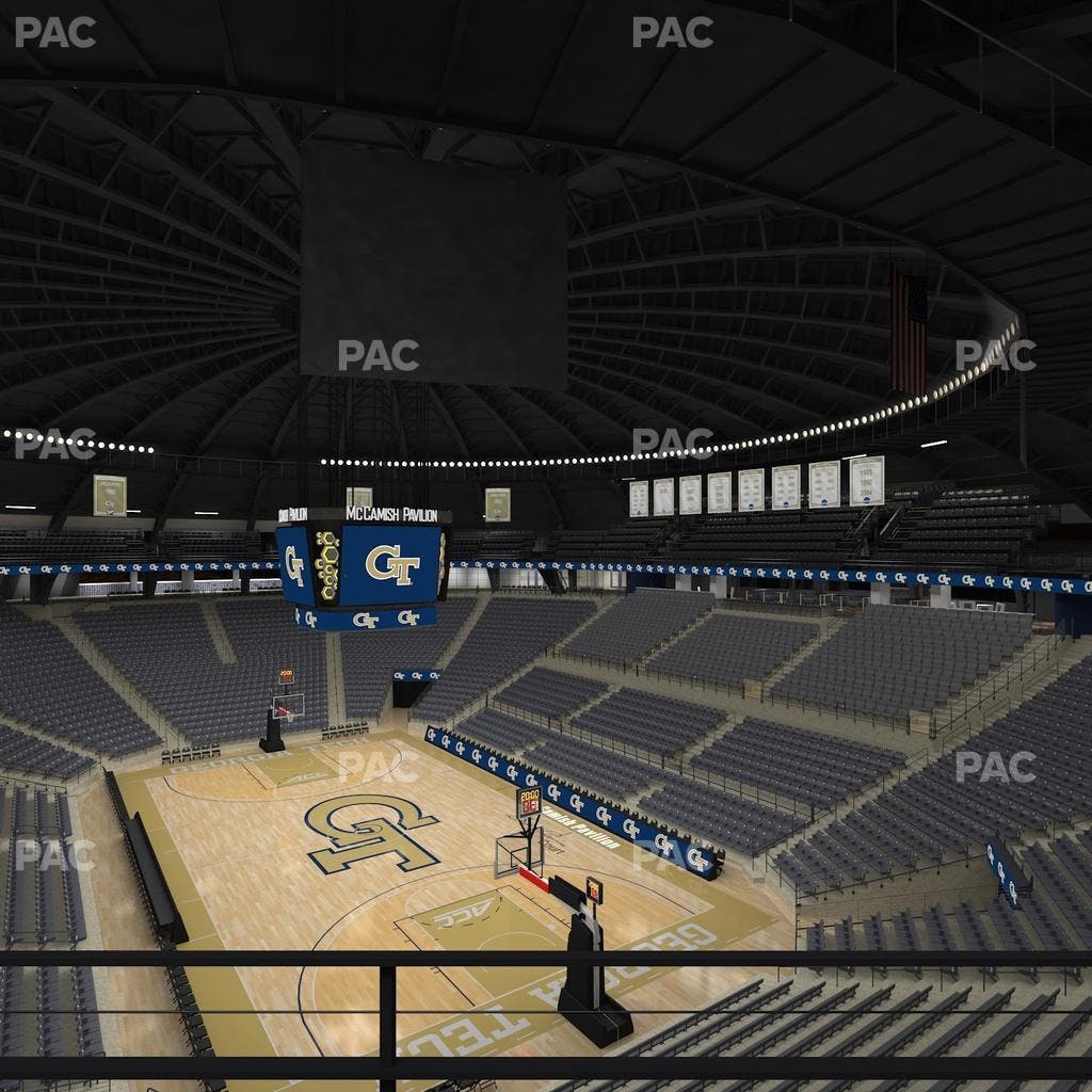 McCamish Pavilion - Section 215 Seat View