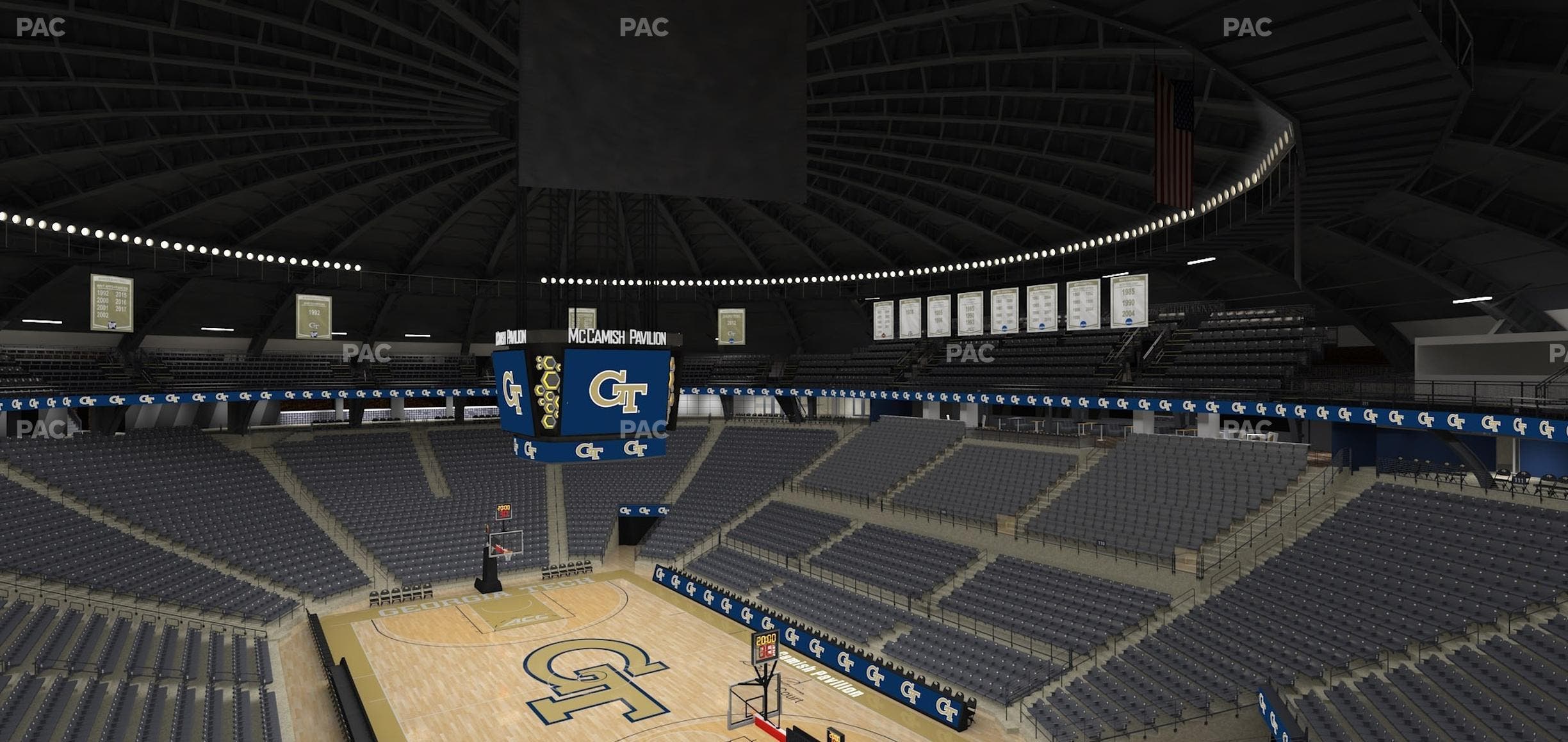 McCamish Pavilion - Section 215 Seat View