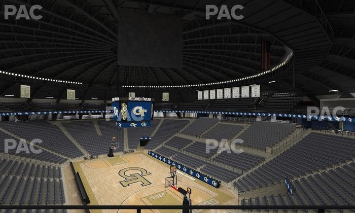 McCamish Pavilion - Section 215 Seat View