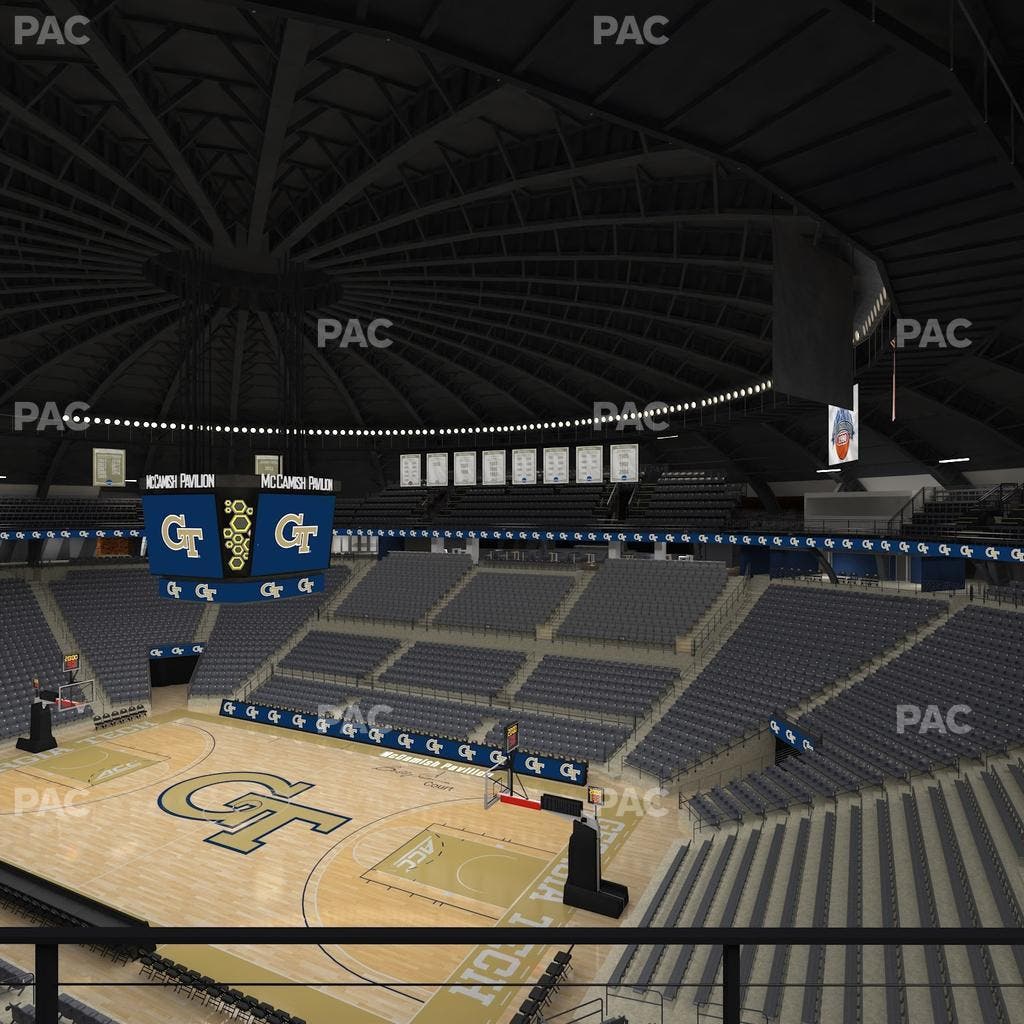 McCamish Pavilion - Section 216 Seat View