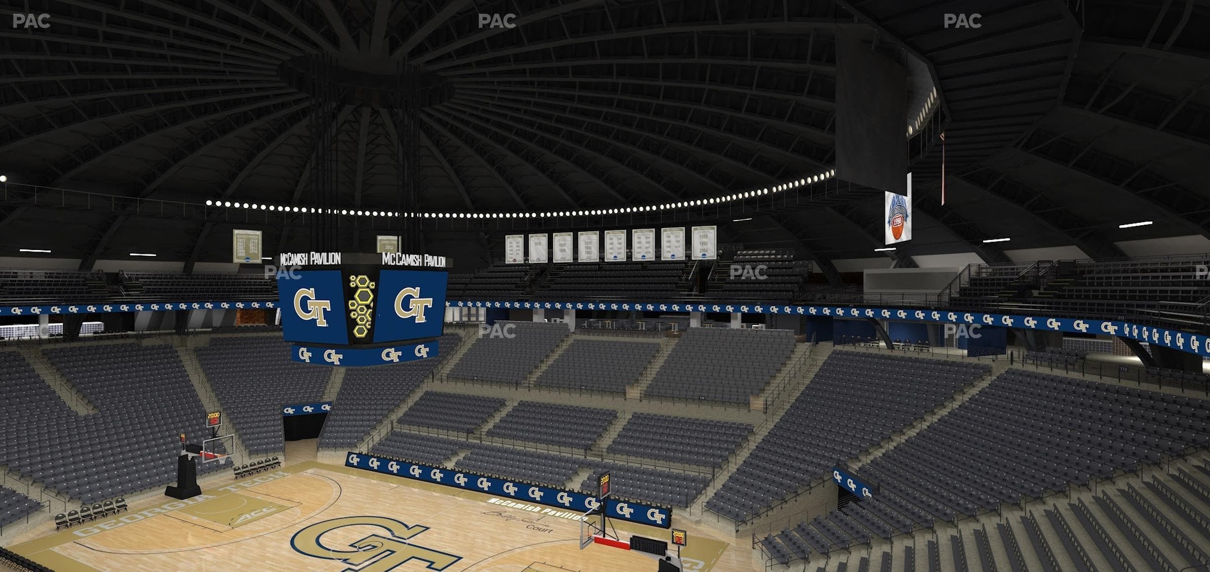 McCamish Pavilion - Section 216 Seat View