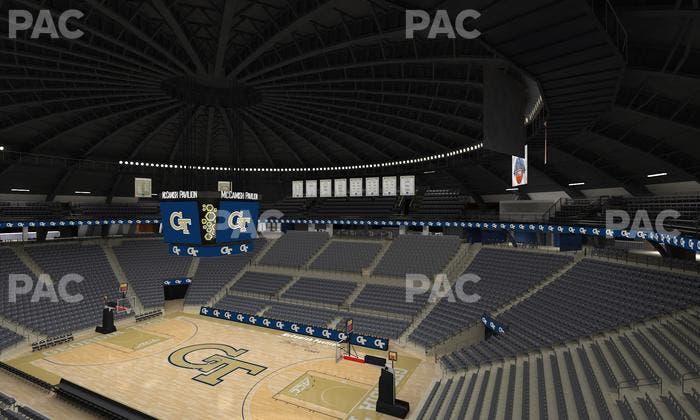 McCamish Pavilion - Section 216 Seat View