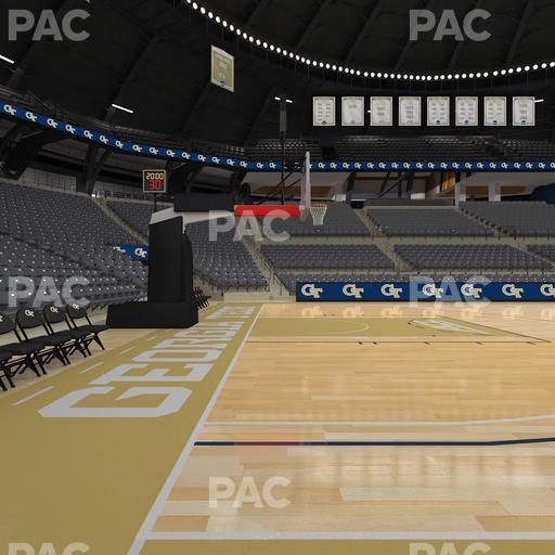 McCamish Pavilion - Section Floor 103 Seat View