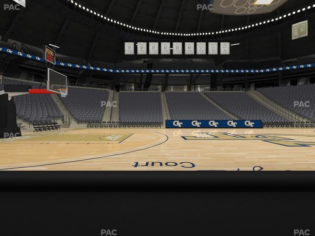 McCamish Pavilion - Section Floor 109 Seat View