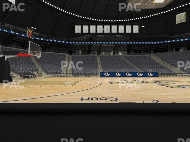 McCamish Pavilion - Section Floor 109 Seat View