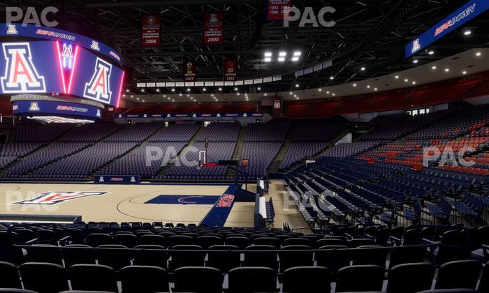 McKale Center - Section Lower 1 Seat View